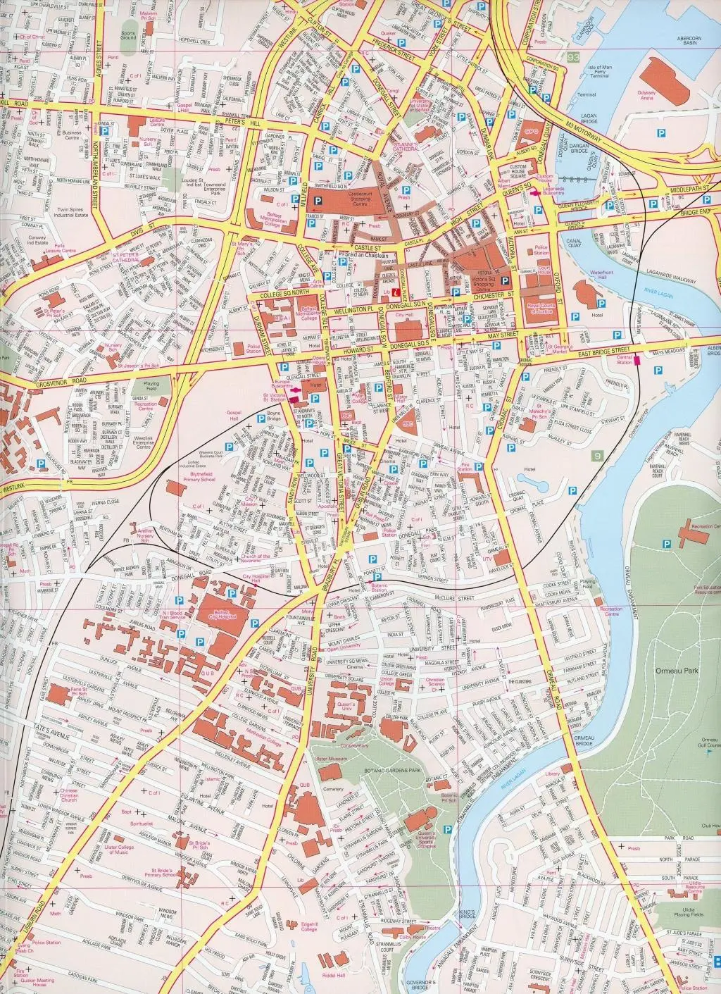 Bild: 9781905306756 | Belfast Street Map | Land and Property Services | (Land-)Karte | 2013
