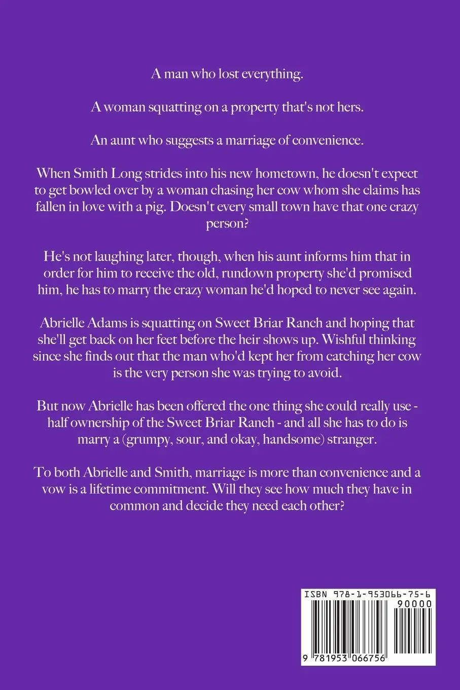 Rückseite: 9781953066756 | Just a Cowboy's Convenient Marriage (Sweet Western Christian...