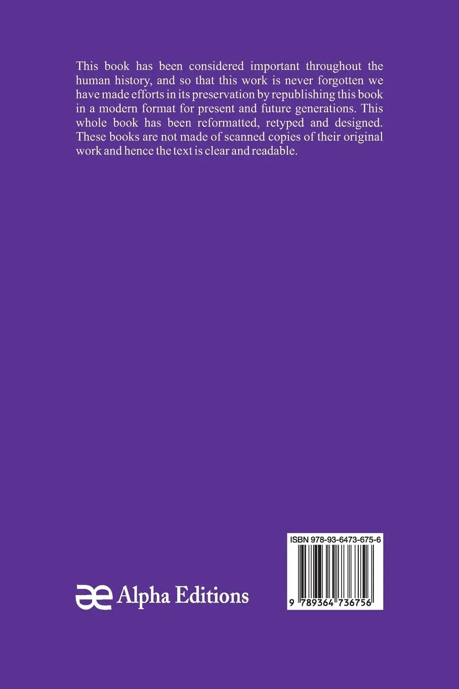 Rückseite: 9789364736756 | The Sun Dance of the Blackfoot Indians | Clark Wissler | Taschenbuch