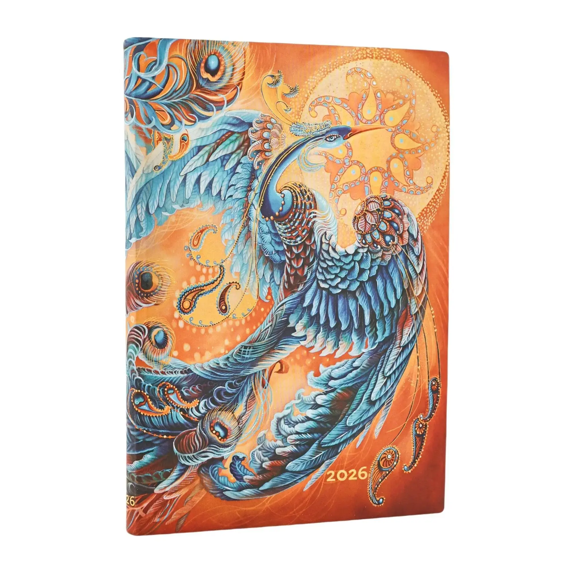 Cover: 9780349706856 | 12-Monatskalender. 2026 Himmelsvogel Midi Horizontal | Paperblanks