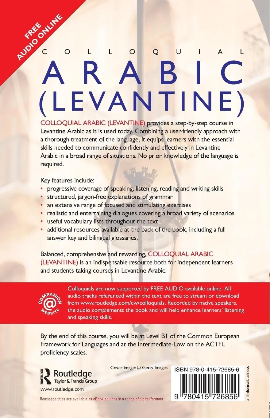 Rückseite: 9780415726856 | Colloquial Arabic (Levantine) | The Complete Course for Beginners