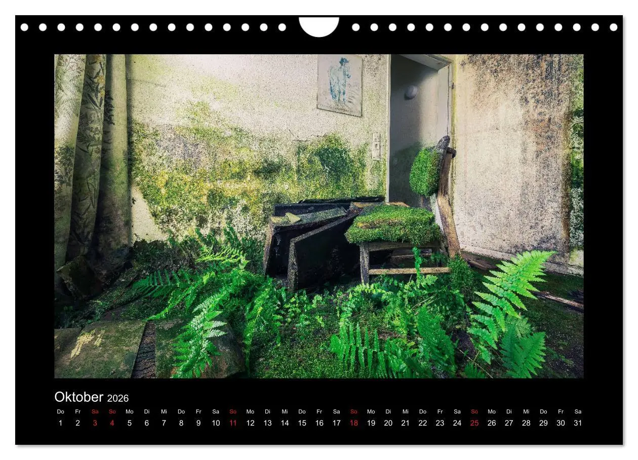 Bild: 9783457796856 | Die Schönheit des Verfalls - Lost Places (Wandkalender 2026 DIN A4...