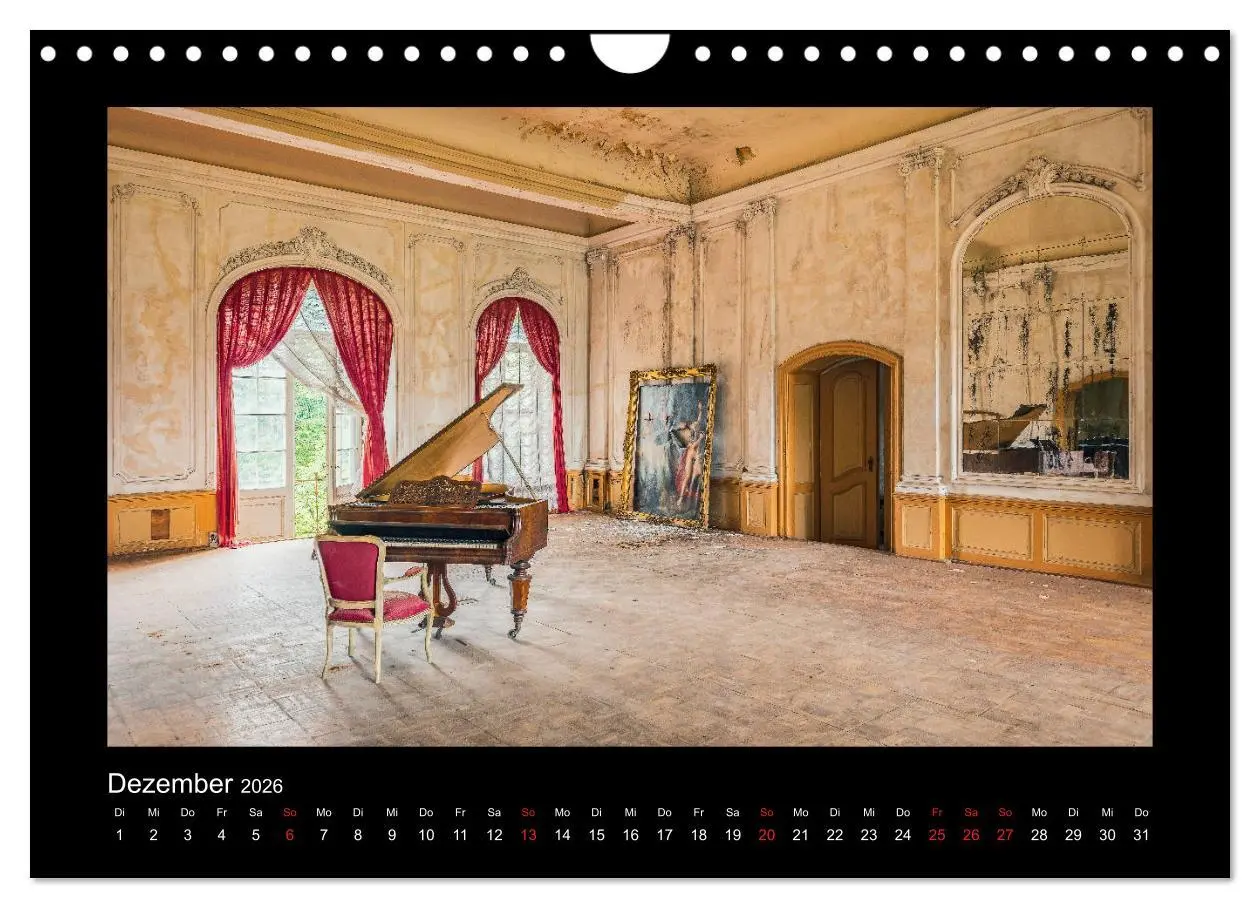 Bild: 9783457796856 | Die Schönheit des Verfalls - Lost Places (Wandkalender 2026 DIN A4...