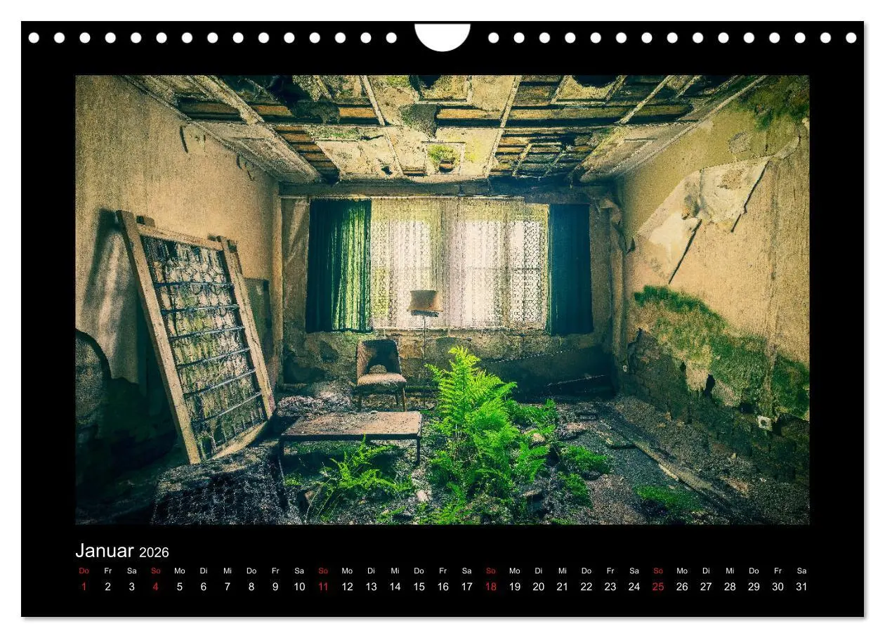 Bild: 9783457796856 | Die Schönheit des Verfalls - Lost Places (Wandkalender 2026 DIN A4...