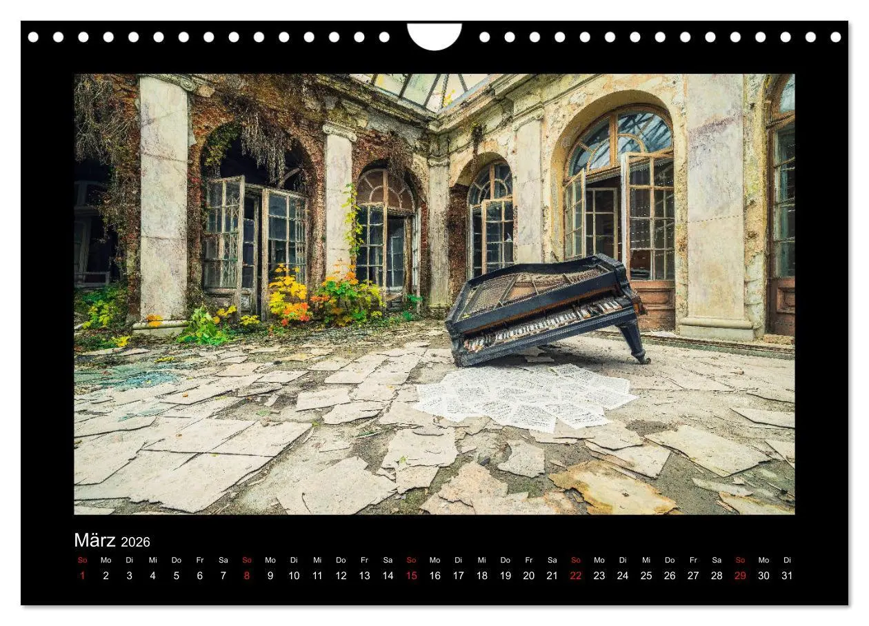 Bild: 9783457796856 | Die Schönheit des Verfalls - Lost Places (Wandkalender 2026 DIN A4...