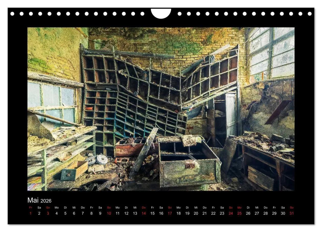 Bild: 9783457796856 | Die Schönheit des Verfalls - Lost Places (Wandkalender 2026 DIN A4...
