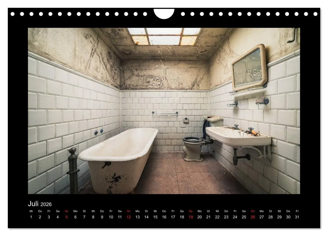 Bild: 9783457796856 | Die Schönheit des Verfalls - Lost Places (Wandkalender 2026 DIN A4...