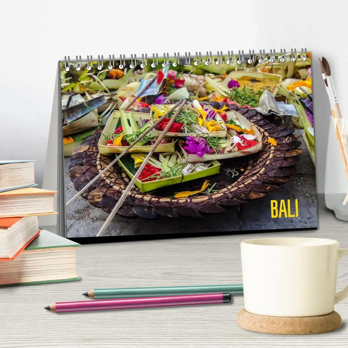 Bild: 9783516196856 | Bali (Tischkalender 2026 DIN A5 quer), CALVENDO Monatskalender | Burri