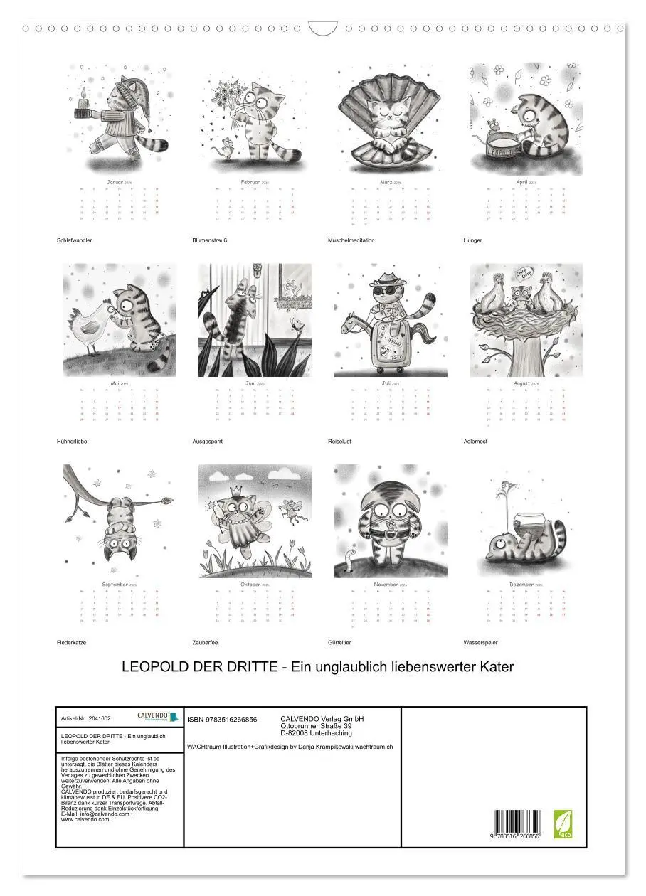 Bild: 9783516266856 | LEOPOLD DER DRITTE - Ein unglaublich liebenswerter Kater...