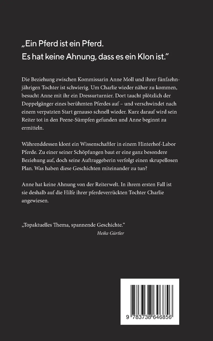Rückseite: 9783738646856 | Black Night | Das Experiment | Anna Castronovo | Taschenbuch | 280 S.