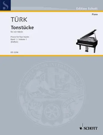 Cover: 9790001036856 | Tonstucke 1 | Daniel Gottlob Tuerk | Buch | Schott Music