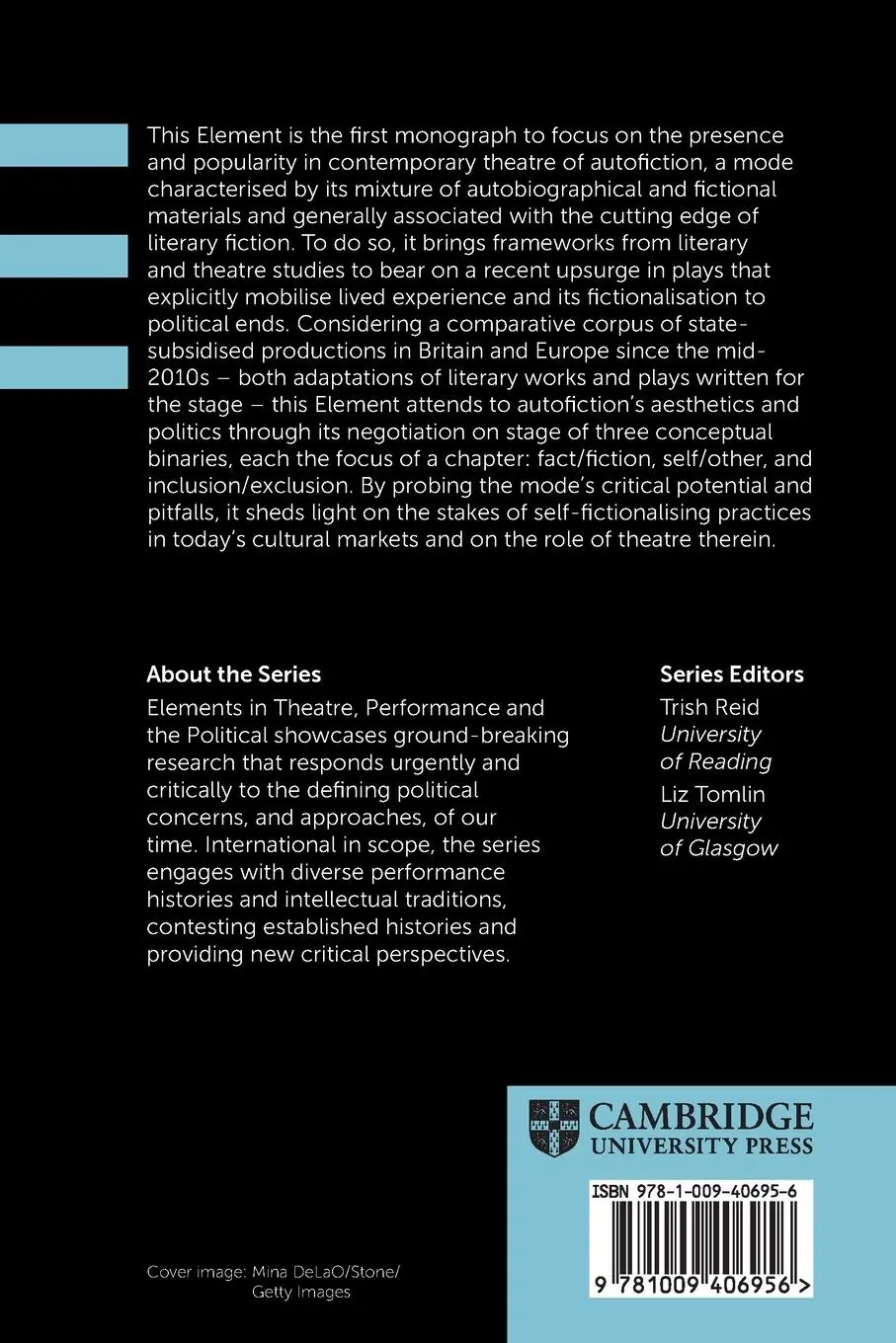 Rückseite: 9781009406956 | Theatres of Autofiction | Lianna Mark | Taschenbuch | Englisch | 2024