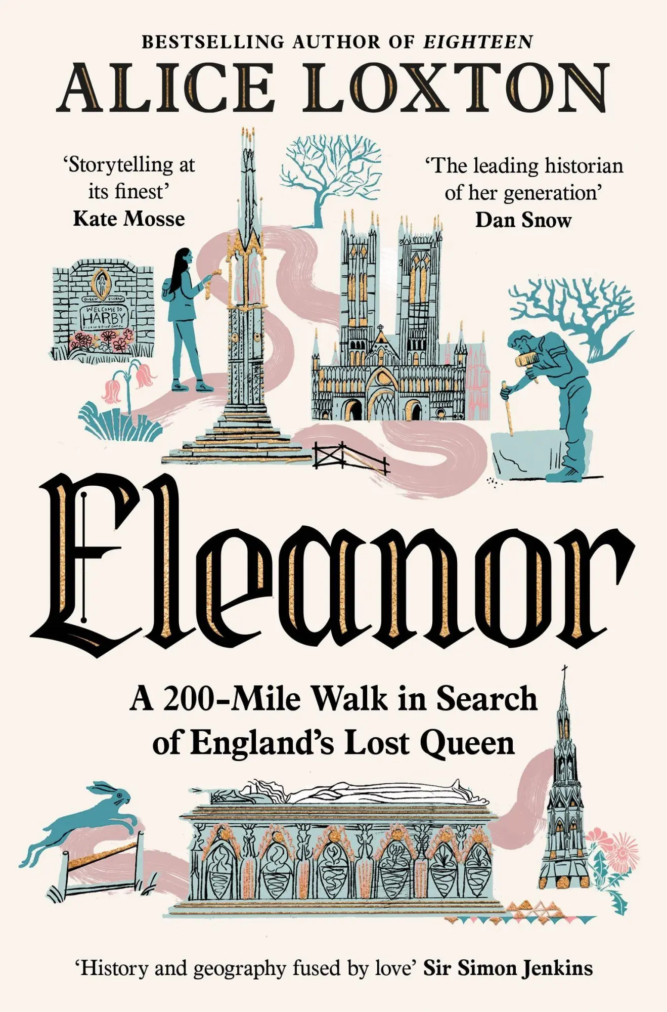 Cover: 9781035076956 | Eleanor | A 200-Mile Walk in Search of England's Lost Queen | Loxton