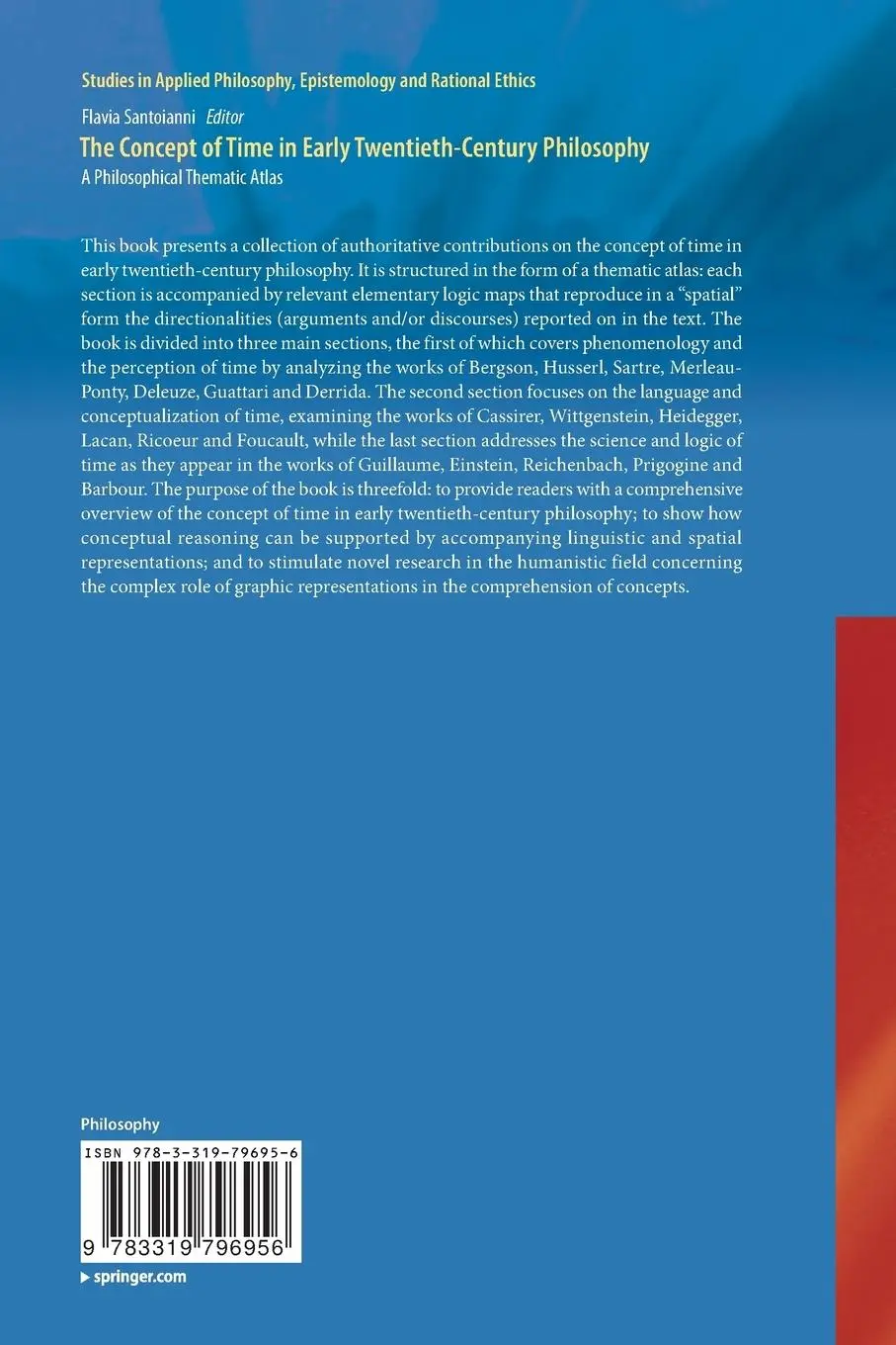 Rückseite: 9783319796956 | The Concept of Time in Early Twentieth-Century Philosophy | Santoianni