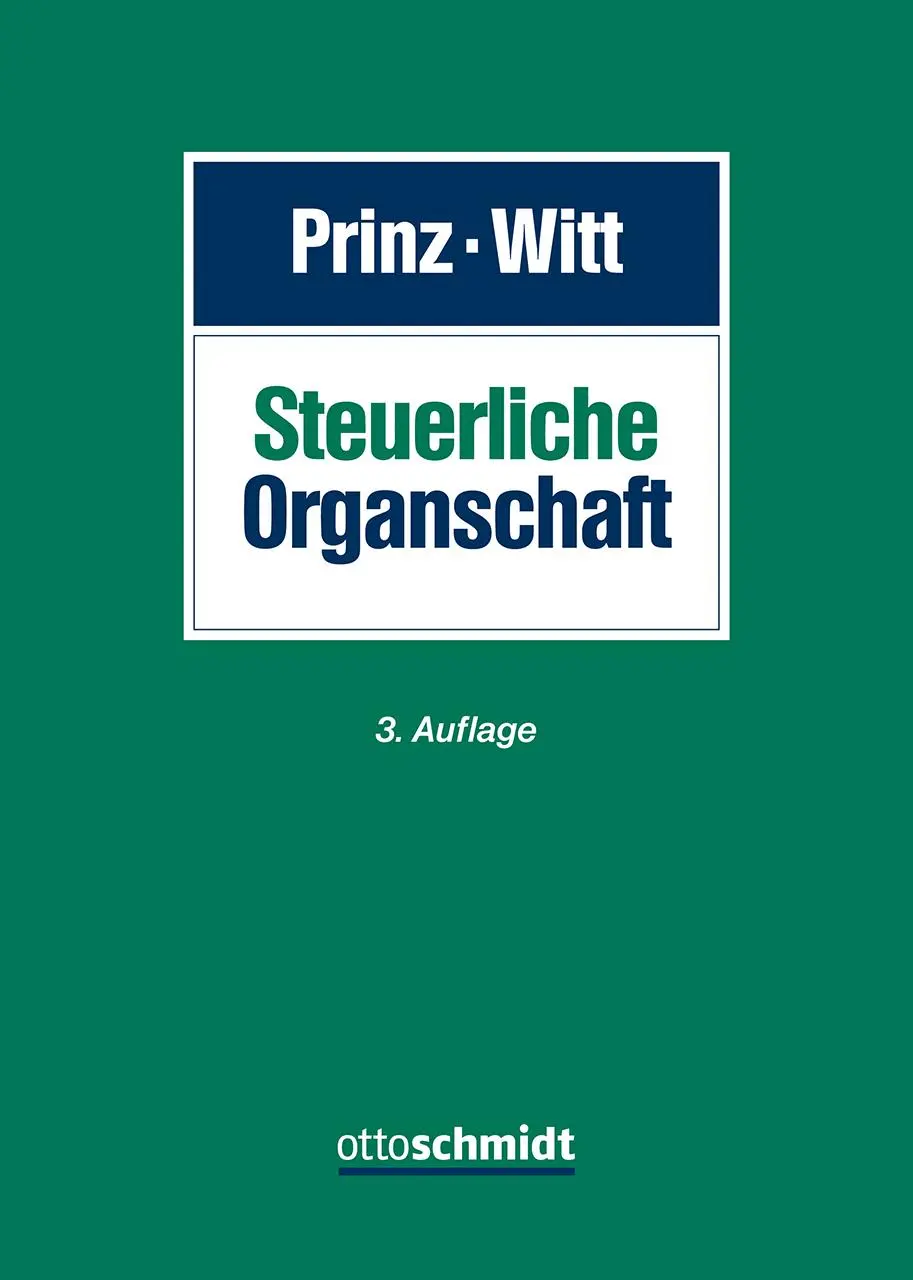 Cover: 9783504206956 | Steuerliche Organschaft | Ulrich Prinz (u. a.) | Buch | 1355 S. | 2024