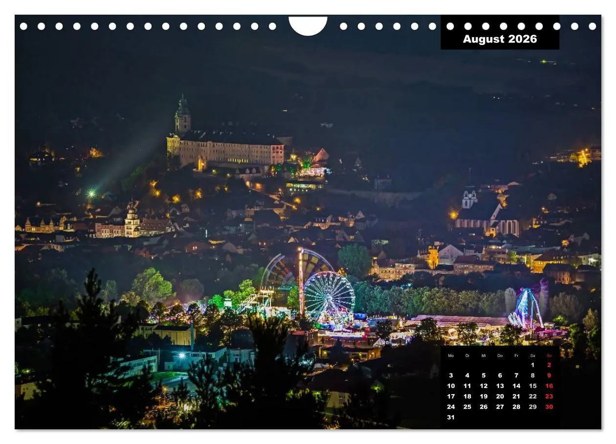 Bild: 9783516016956 | Rudolstadt - Schwarza (Wandkalender 2026 DIN A4 quer), CALVENDO...