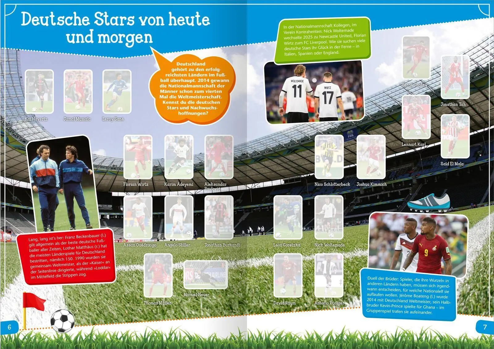 Bild: 9783845866956 | Das große Fußball-Stickerbuch | Sticker &amp; Infos - über 200 Sticker