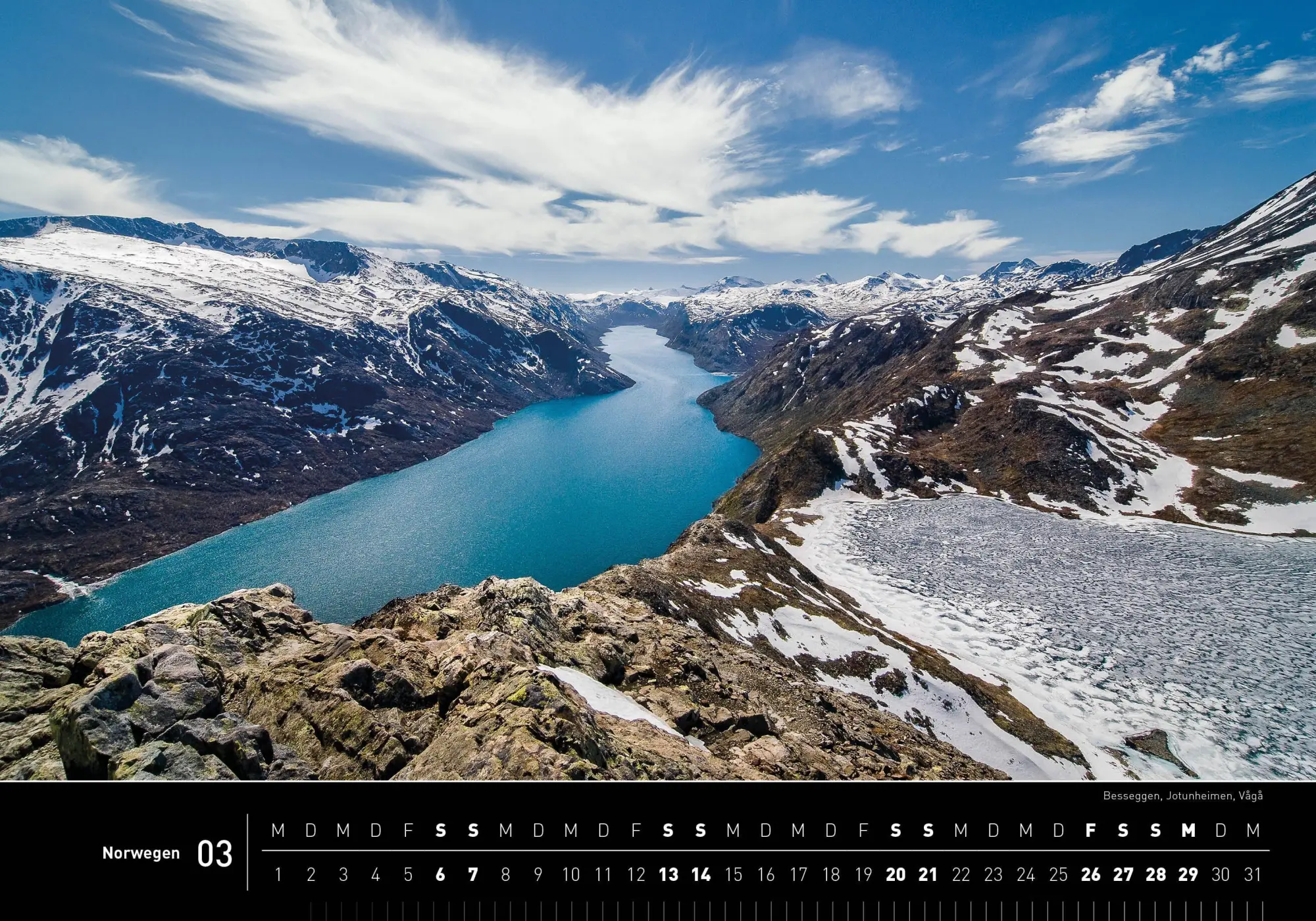 Bild: 9783968556956 | Norwegen Premiumkalender 2027 | Petra Zwerger-Schoner | Kalender