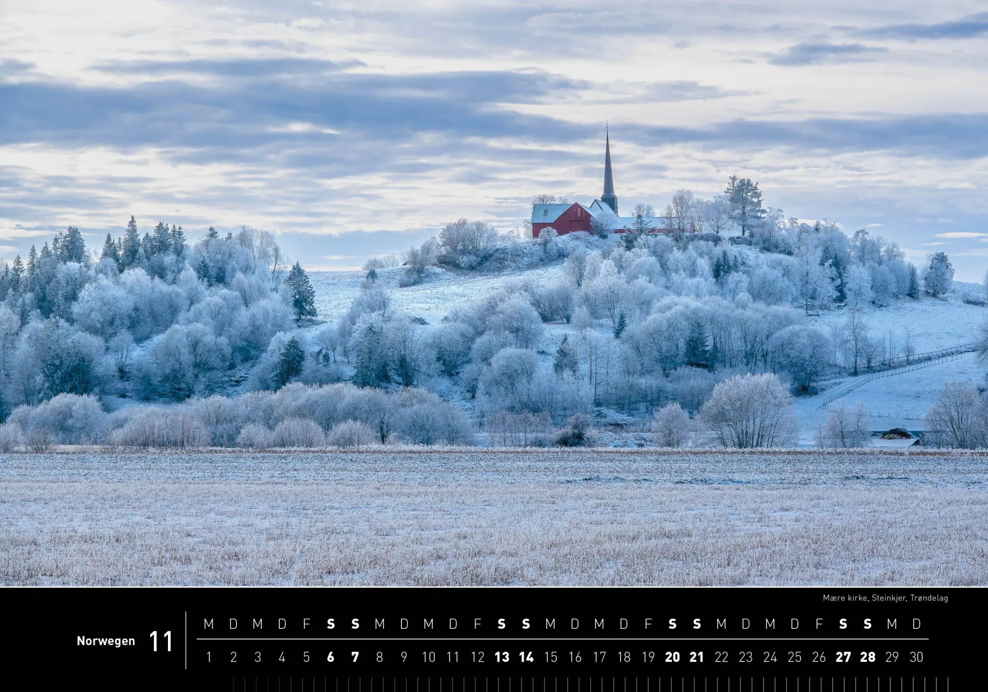 Bild: 9783968556956 | Norwegen Premiumkalender 2027 | Petra Zwerger-Schoner | Kalender