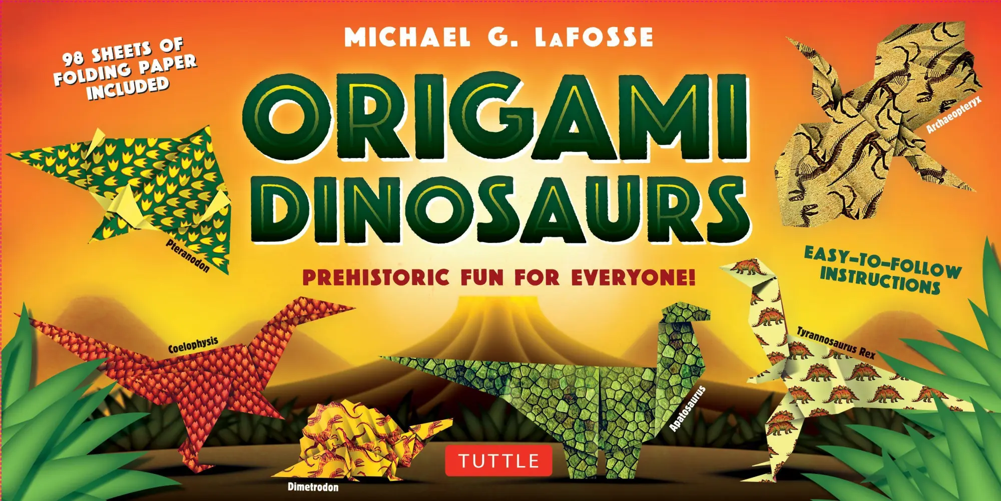 Cover: 9780804847056 | Origami Dinosaurs Kit | Michael G Lafosse | Taschenbuch | Bundle