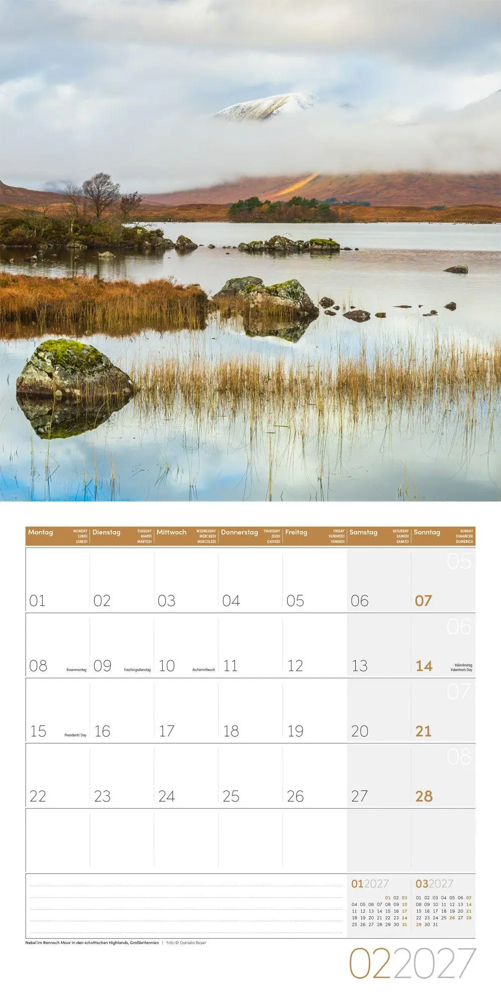 Bild: 9783838447056 | Atempause Kalender 2027 - 30x30 - Art12 | Ackermann Kunstverlag GmbH