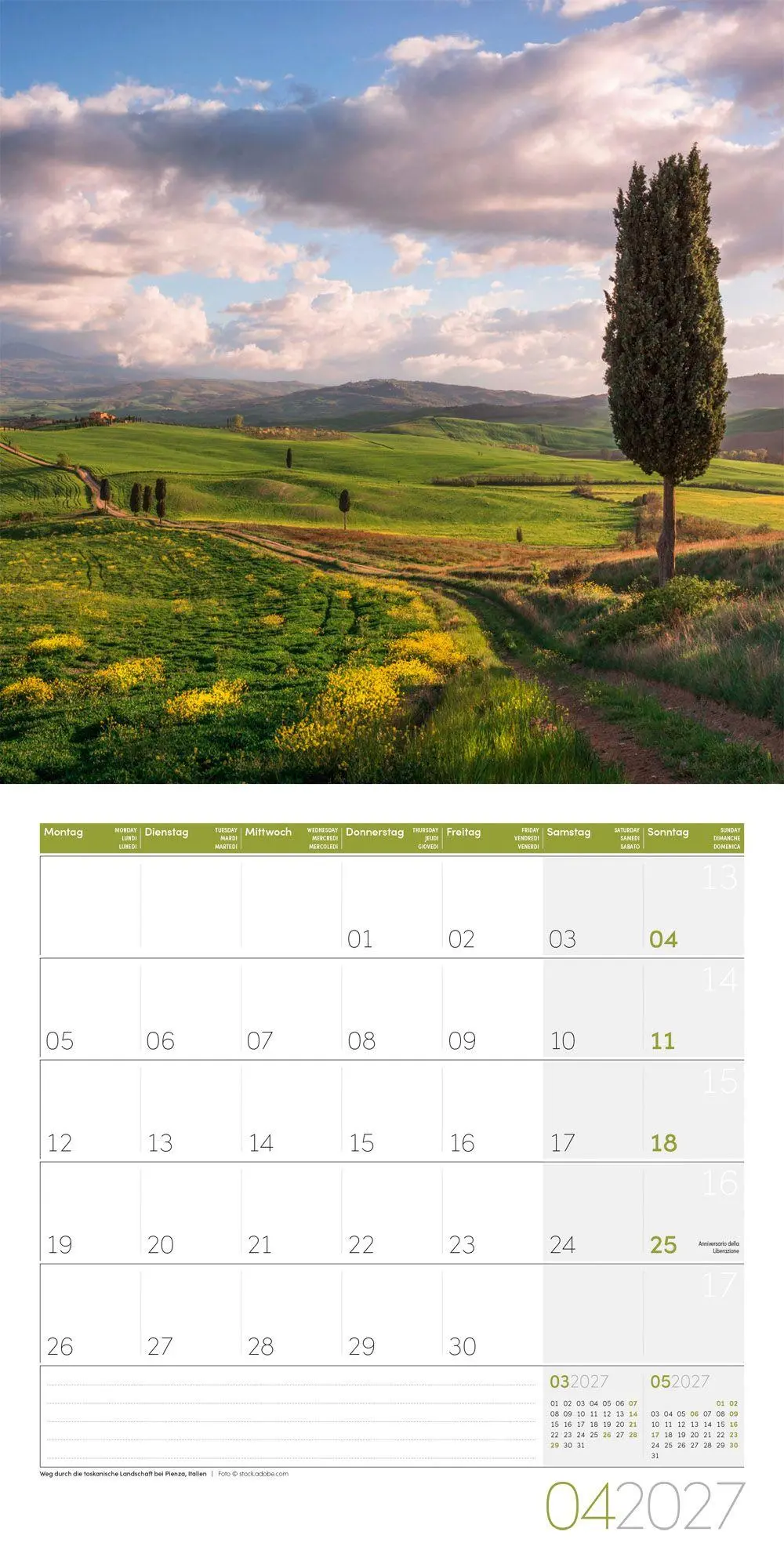 Bild: 9783838447056 | Atempause Kalender 2027 - 30x30 - Art12 | Ackermann Kunstverlag GmbH