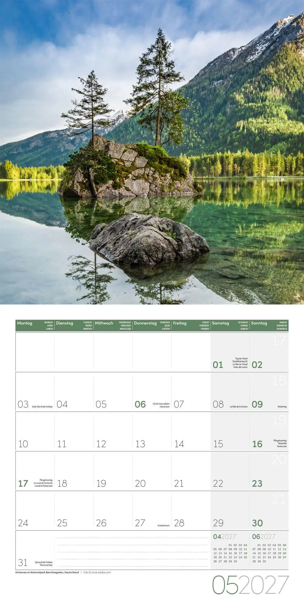 Bild: 9783838447056 | Atempause Kalender 2027 - 30x30 - Art12 | Ackermann Kunstverlag GmbH