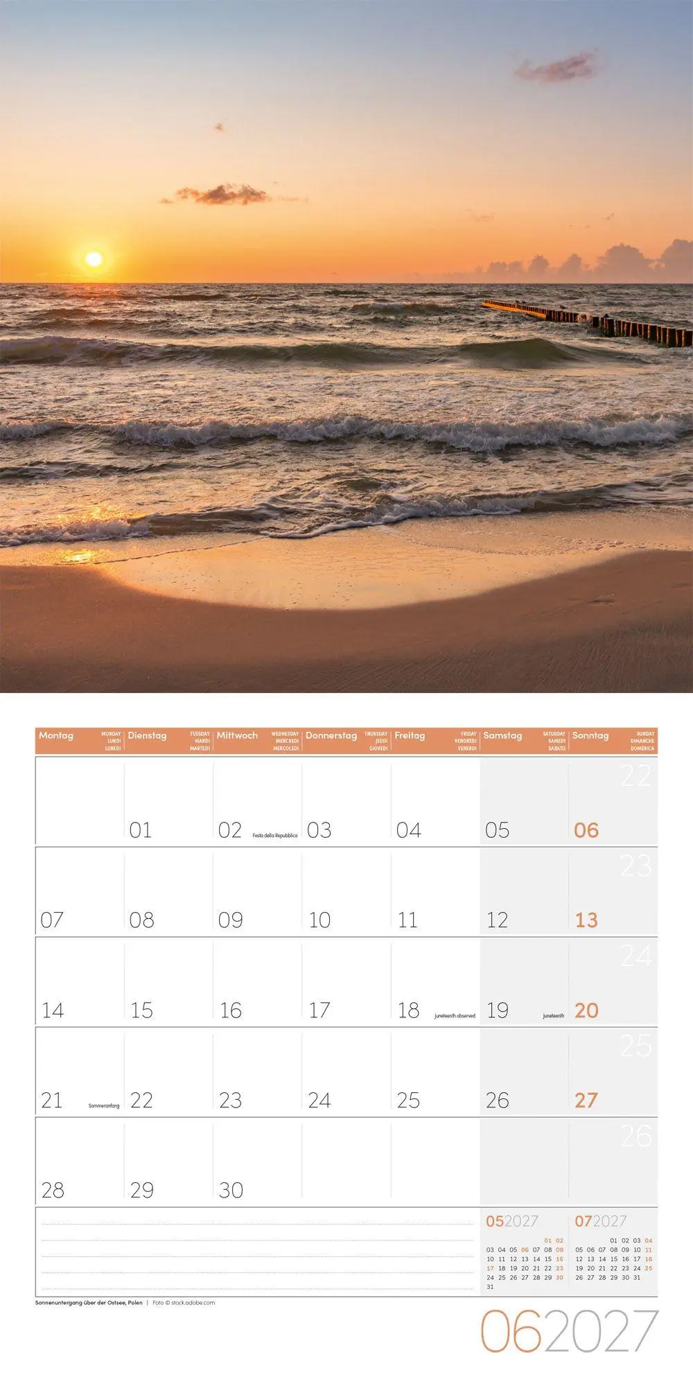 Bild: 9783838447056 | Atempause Kalender 2027 - 30x30 - Art12 | Ackermann Kunstverlag GmbH