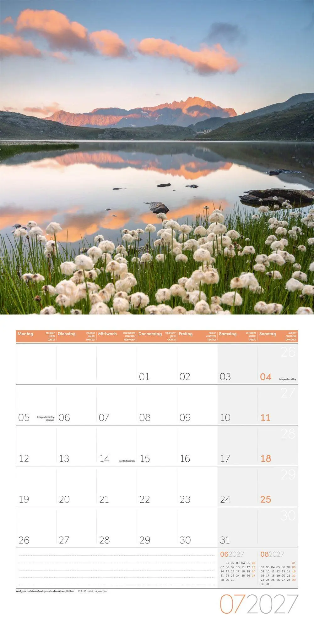 Bild: 9783838447056 | Atempause Kalender 2027 - 30x30 - Art12 | Ackermann Kunstverlag GmbH