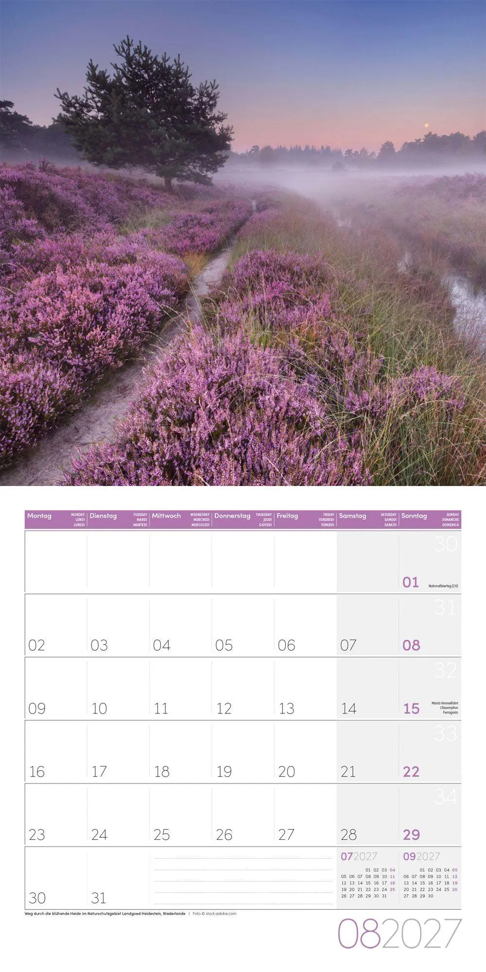 Bild: 9783838447056 | Atempause Kalender 2027 - 30x30 - Art12 | Ackermann Kunstverlag GmbH