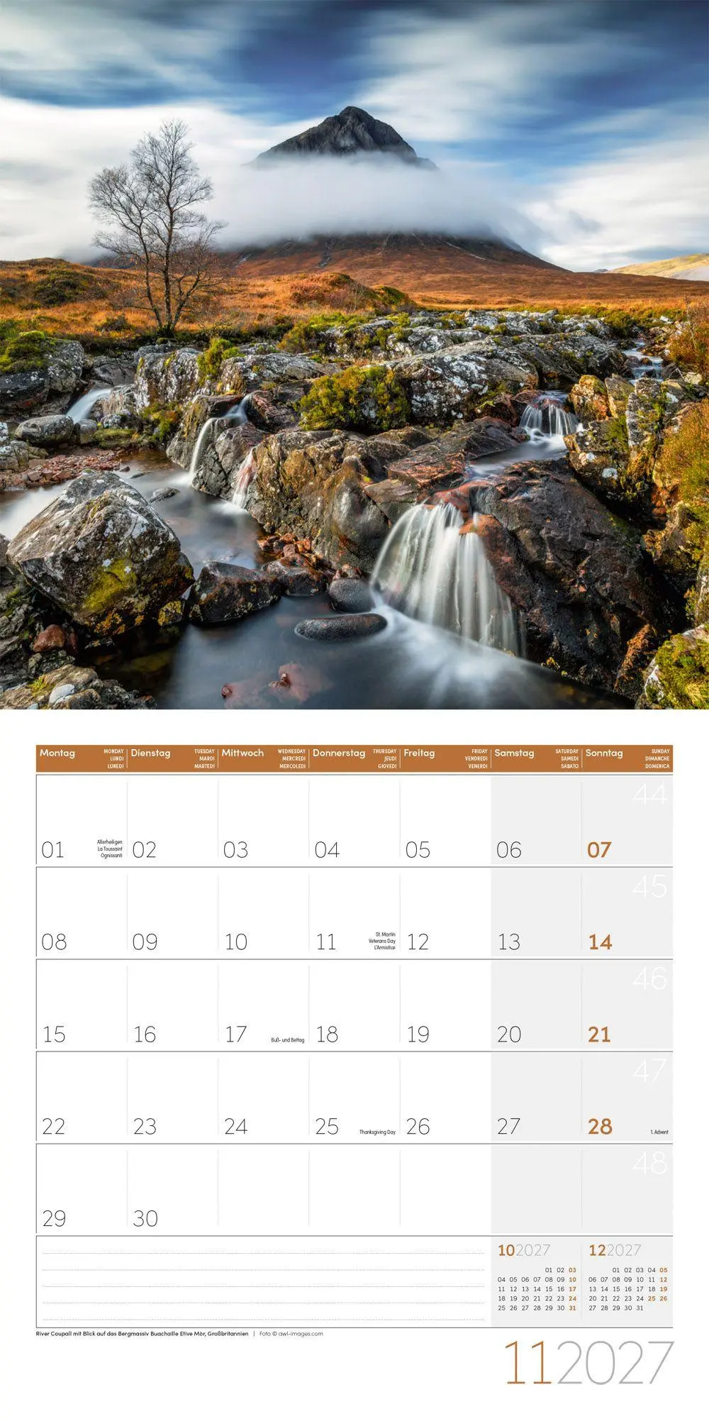 Bild: 9783838447056 | Atempause Kalender 2027 - 30x30 - Art12 | Ackermann Kunstverlag GmbH