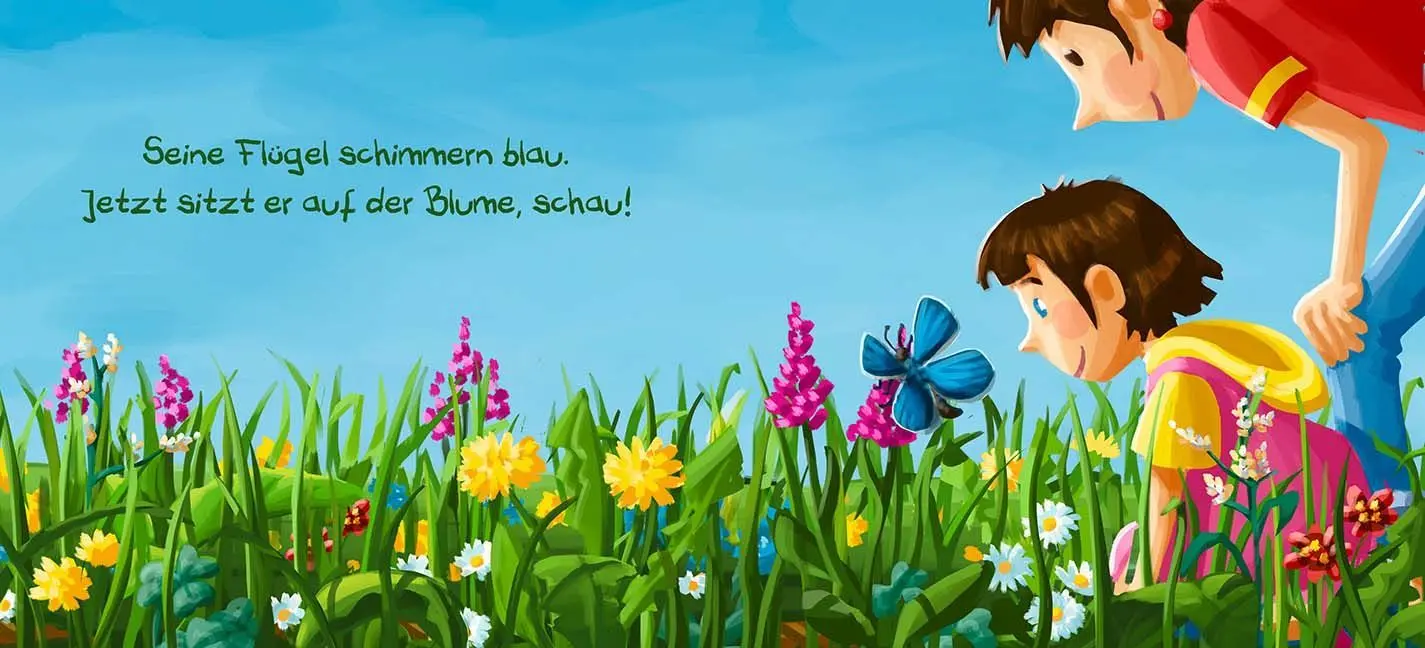 Bild: 9783945677056 | Die Blumenwiese | Sarah Roller | Buch | Komm, wir gehen näher ran!