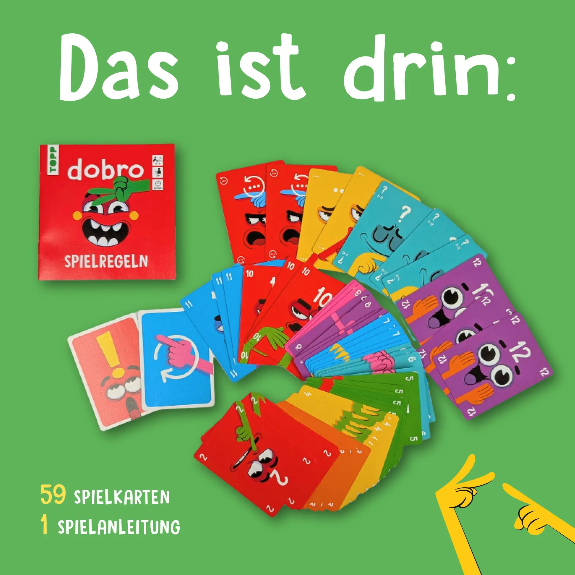 Bild: 4007742187156 | Dobro - Doppelt hält besser! | 2-6 Personen ab 8 Jahren 20 Minuten