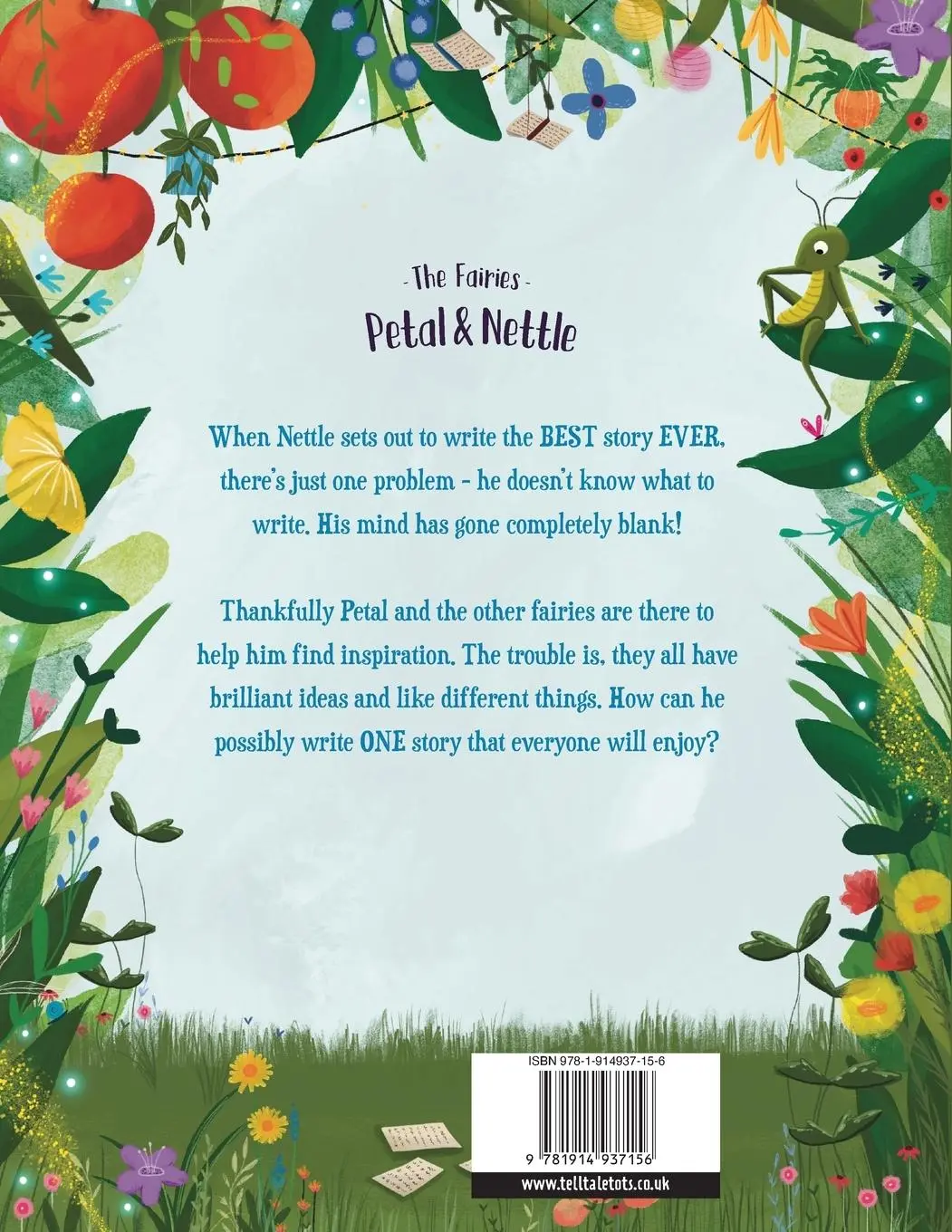 Rückseite: 9781914937156 | The Fairies - Petal &amp; Nettle and The Best Story Ever | Kirstie Watson