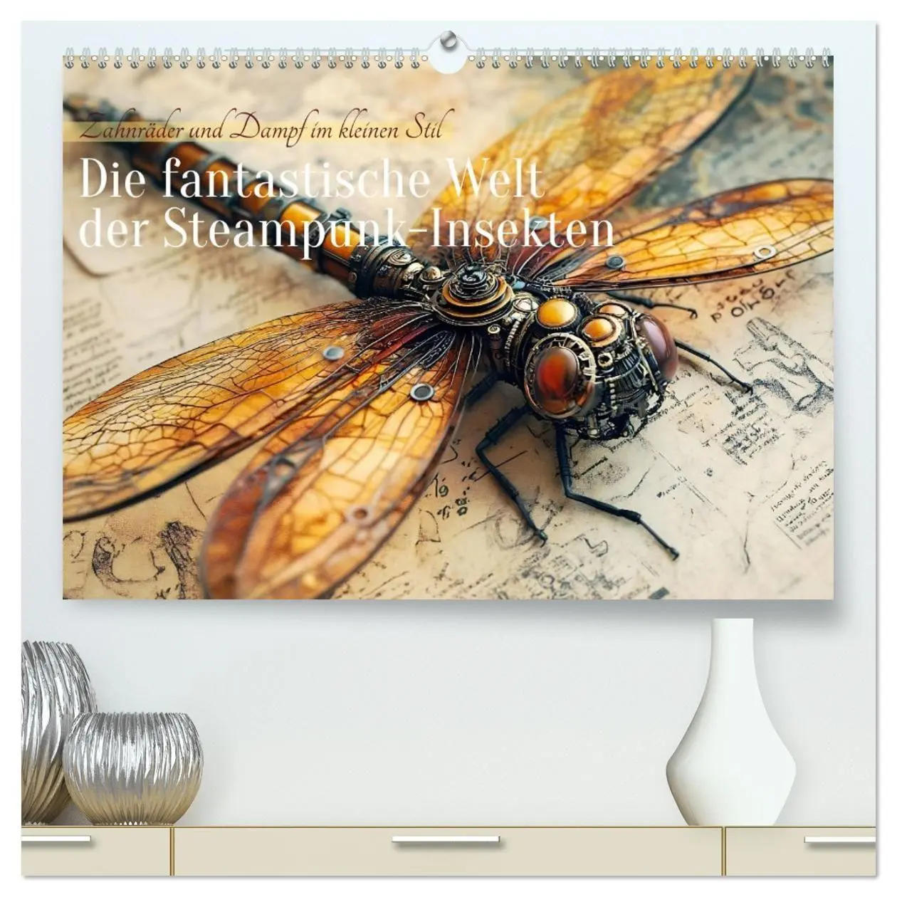Cover: 9783457357156 | Die fantastische Welt der Steampunk-Insekten (hochwertiger Premium...