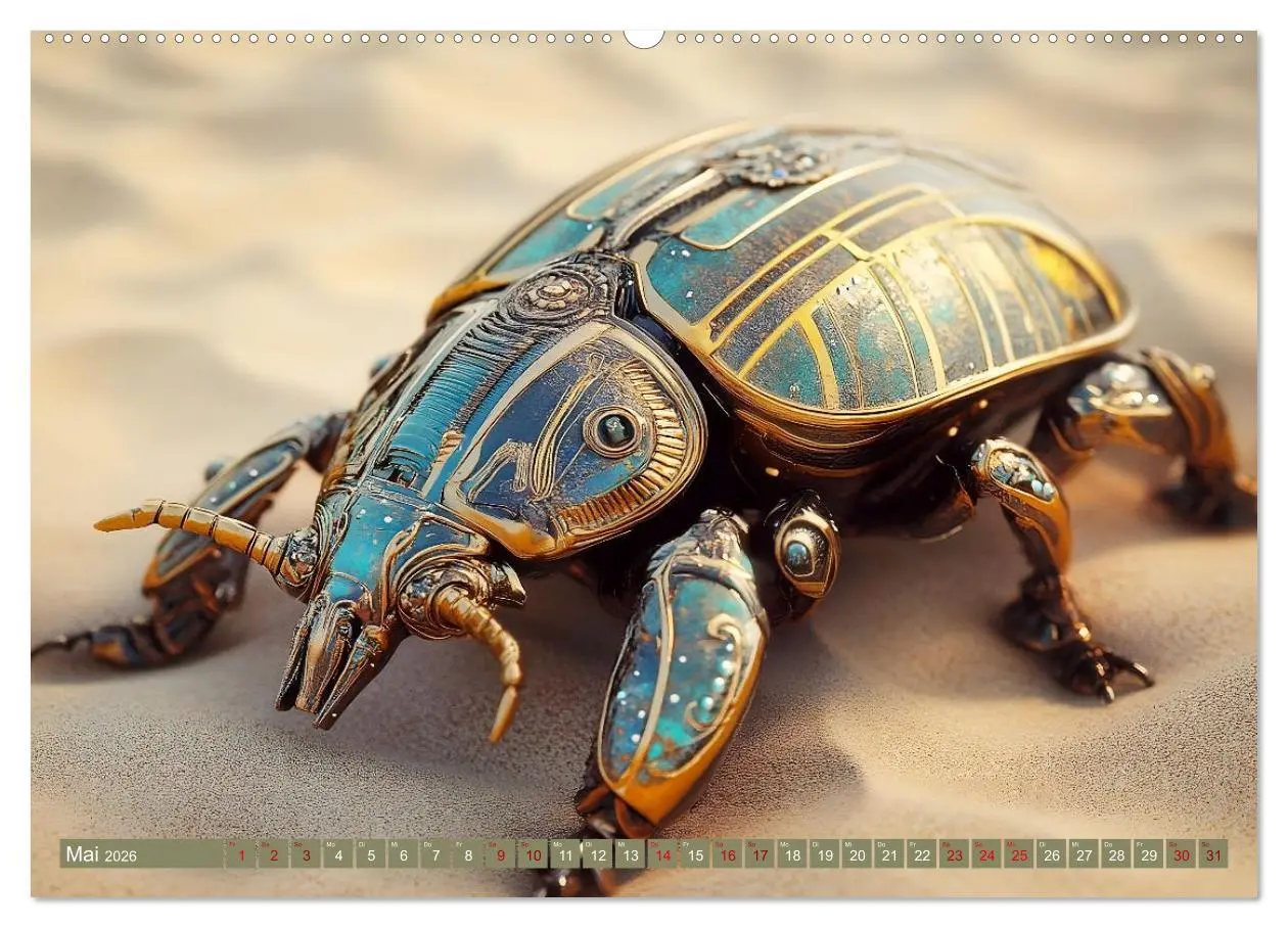 Bild: 9783457357156 | Die fantastische Welt der Steampunk-Insekten (hochwertiger Premium...