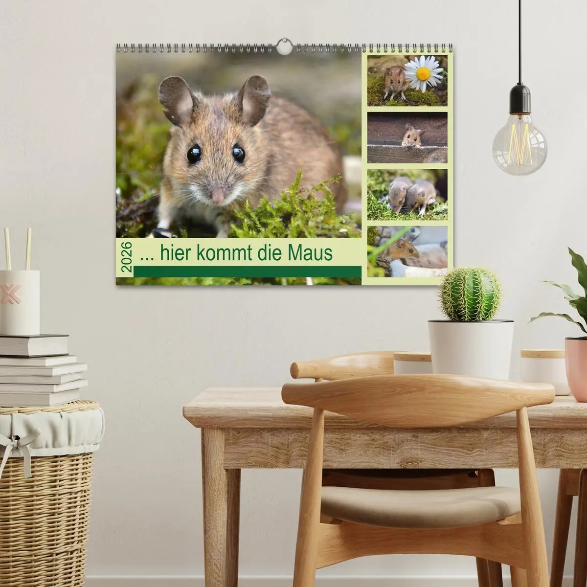 Bild: 9783457807156 | ... hier kommt die Maus ... (Wandkalender 2026 DIN A3 quer),...