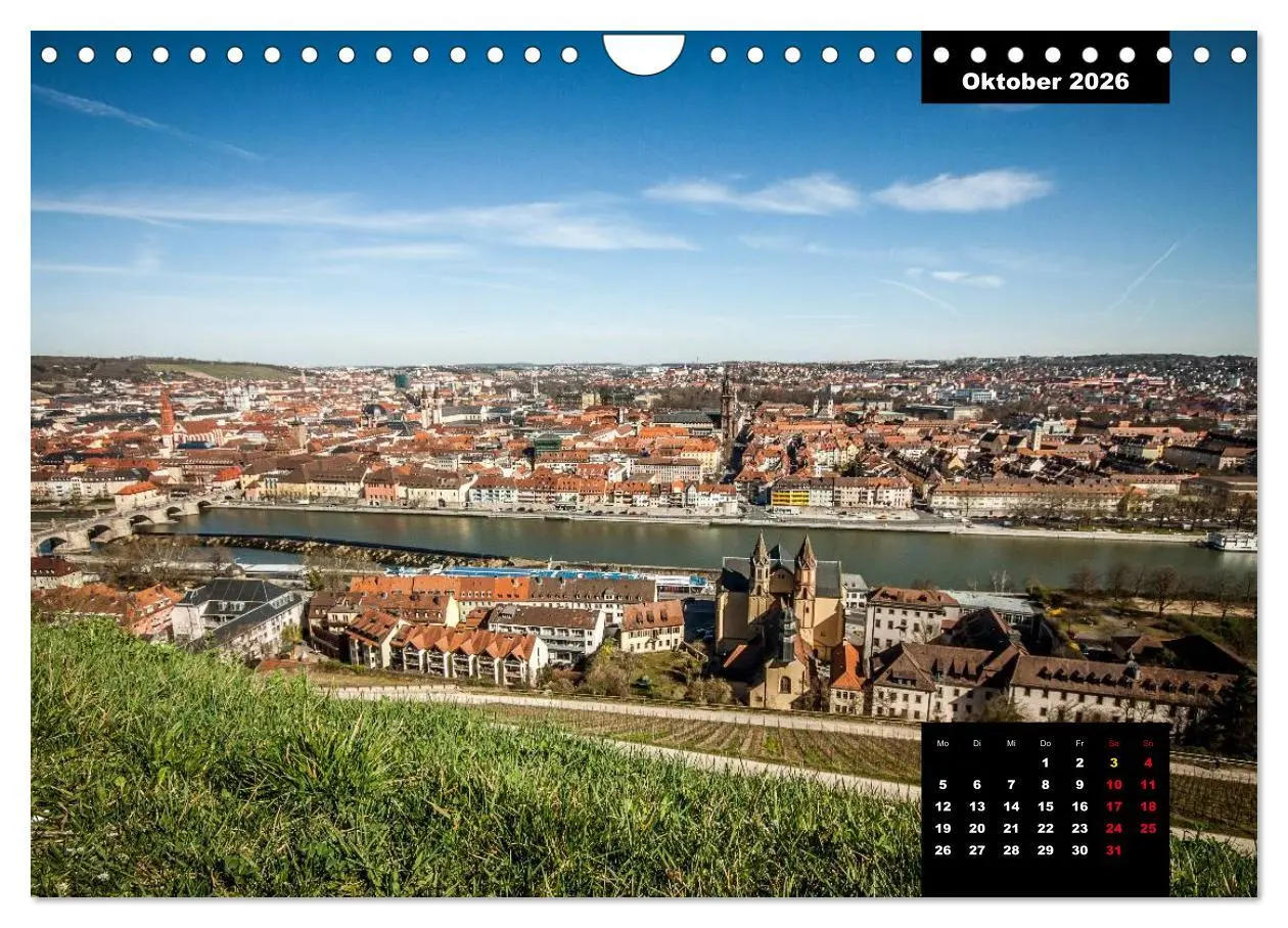 Bild: 9783516137156 | Würzburg - Die Perle Unterfrankens (Wandkalender 2026 DIN A4 quer),...