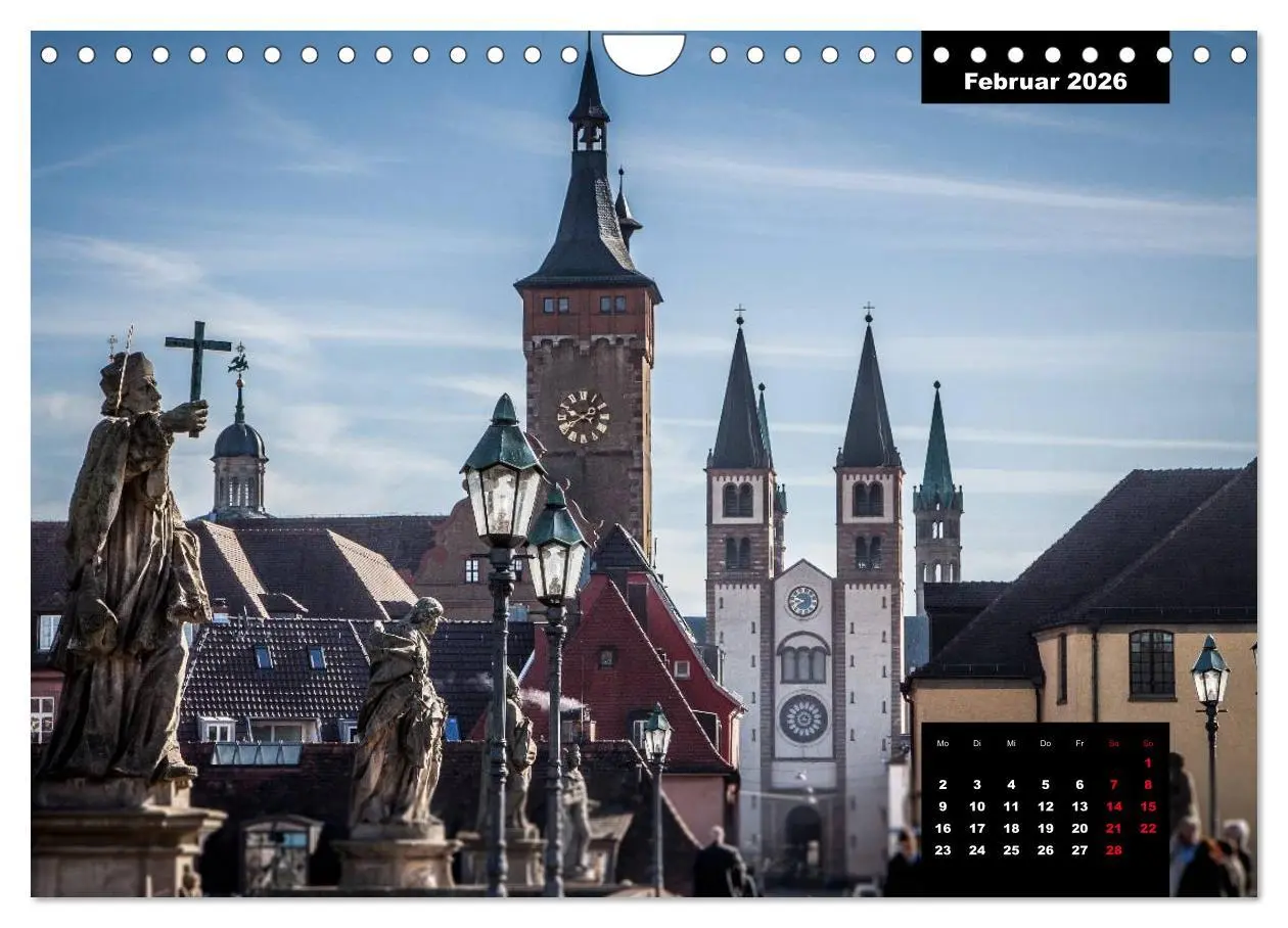 Bild: 9783516137156 | Würzburg - Die Perle Unterfrankens (Wandkalender 2026 DIN A4 quer),...