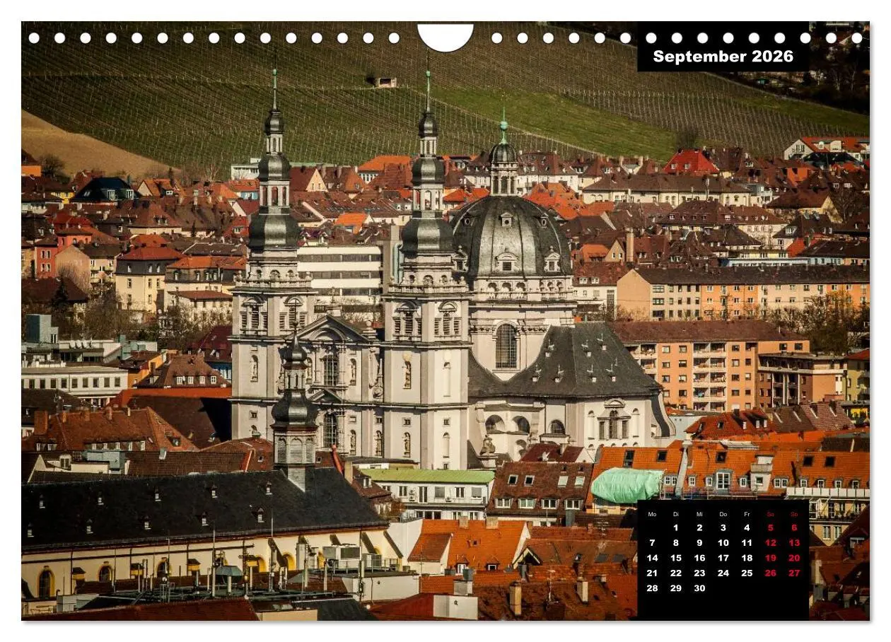 Bild: 9783516137156 | Würzburg - Die Perle Unterfrankens (Wandkalender 2026 DIN A4 quer),...