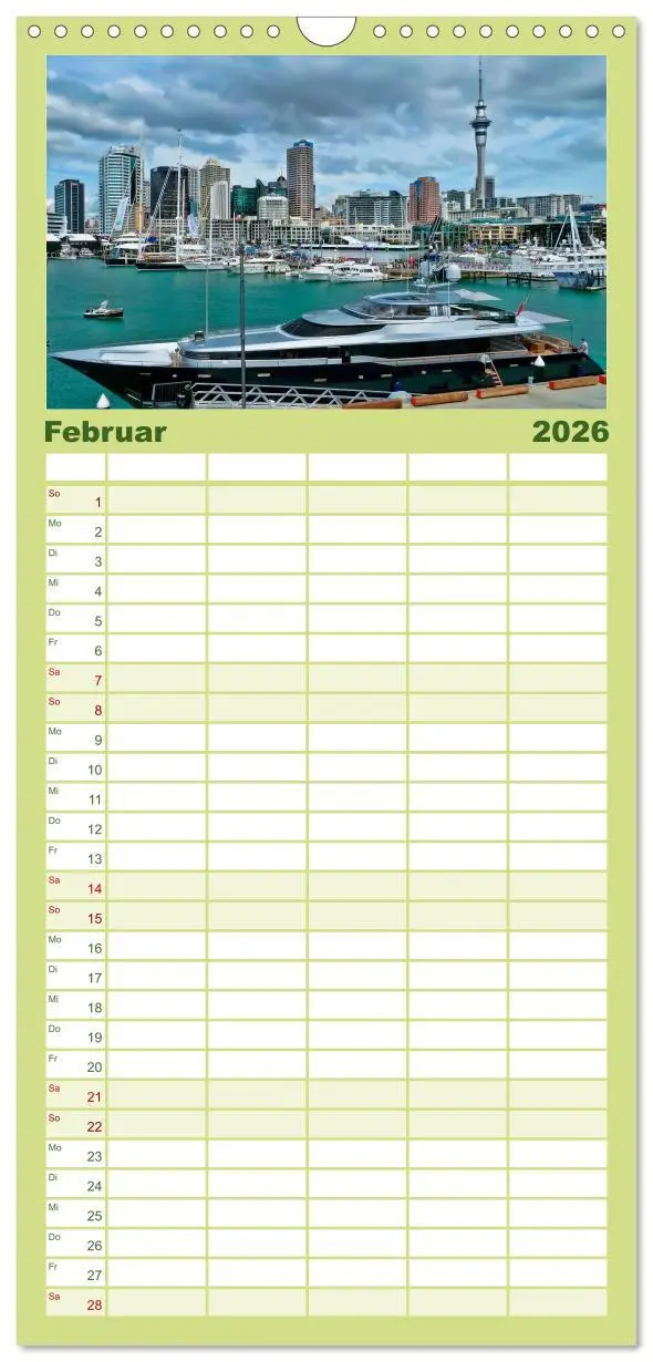 Bild: 9783516517156 | Familienplaner 2026 - Neuseeland - atemberaubend schön mit 5...