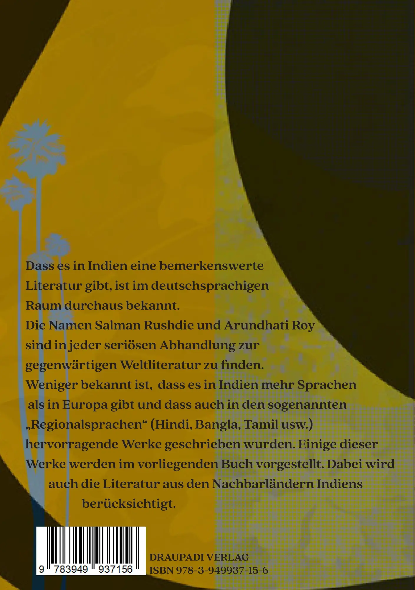 Rückseite: 9783949937156 | Literatur aus Indien und den Nachbarländern | Christian Weiß | Buch