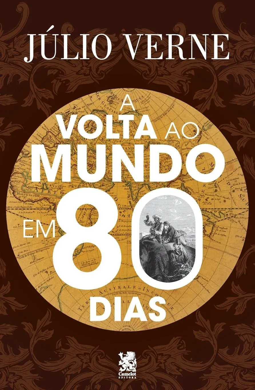 Cover: 9786587817156 | A Volta Ao Mundo Em 80 Dias | Júlio Verne | Taschenbuch | 2023