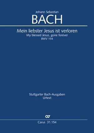 Cover: 9790007187156 | Mein liebster Jesus ist verloren (Klavierauszug) | Bach | Buch | 2017