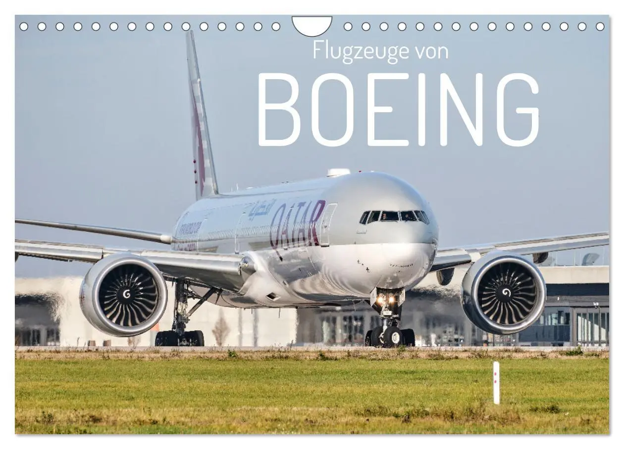 Cover: 9783457587256 | Flugzeuge von Boeing (Wandkalender 2026 DIN A4 quer), CALVENDO...