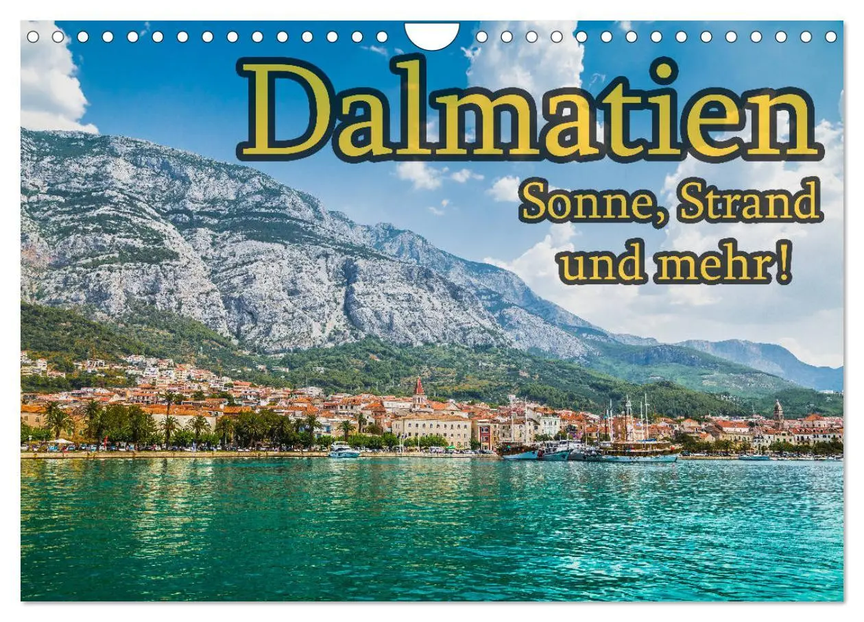 Cover: 9783457897256 | Dalmatien - Sonne, Strand und mehr (Wandkalender 2026 DIN A4 quer),...