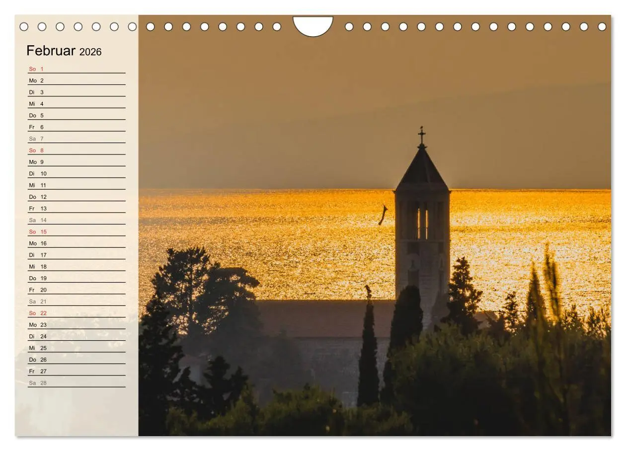 Bild: 9783457897256 | Dalmatien - Sonne, Strand und mehr (Wandkalender 2026 DIN A4 quer),...