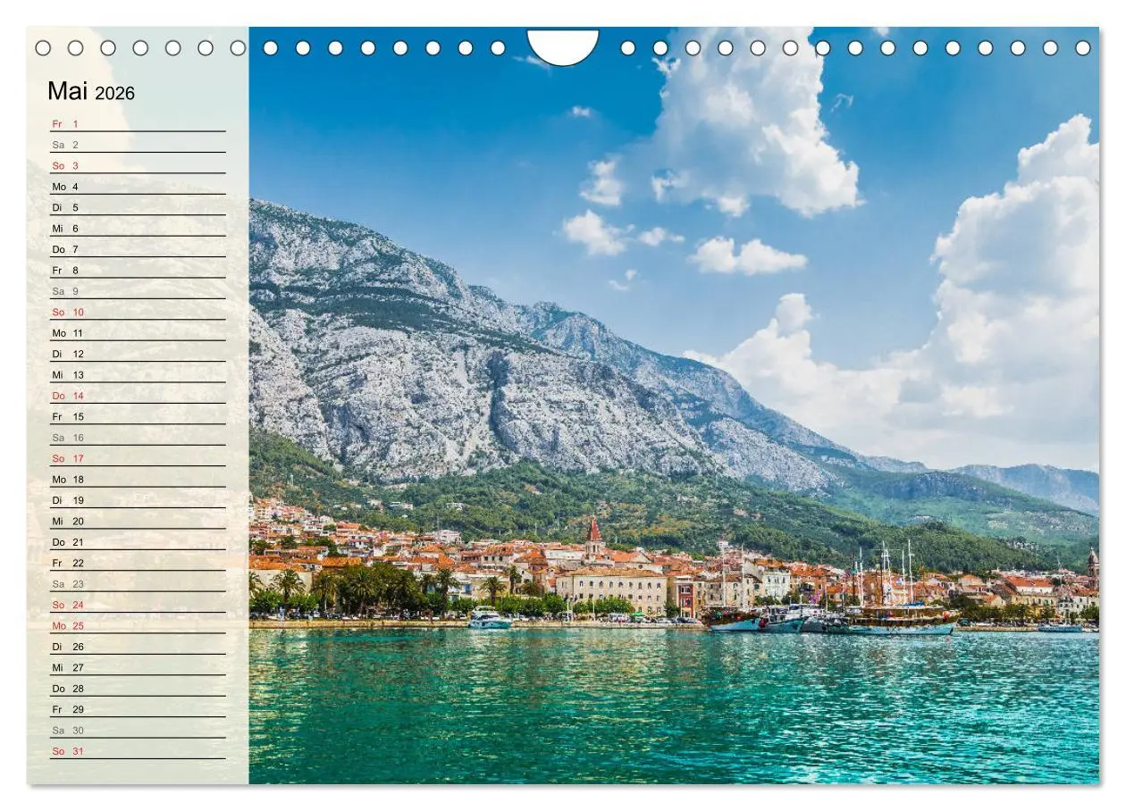 Bild: 9783457897256 | Dalmatien - Sonne, Strand und mehr (Wandkalender 2026 DIN A4 quer),...