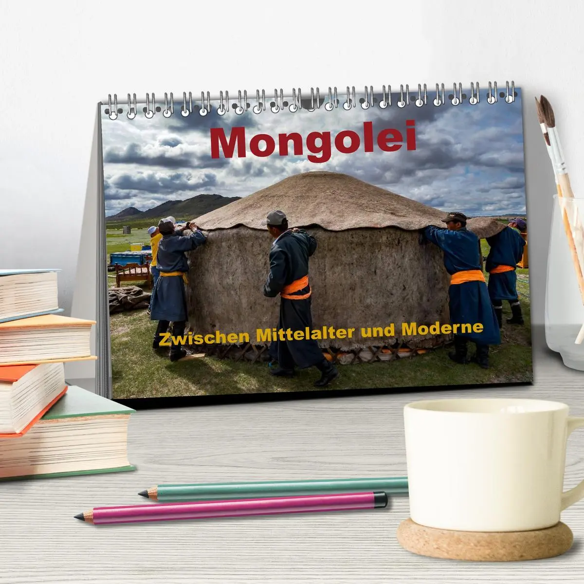 Bild: 9783457967256 | Mongolei - Zwischen Mittelalter und Moderne (Tischkalender 2026 DIN...