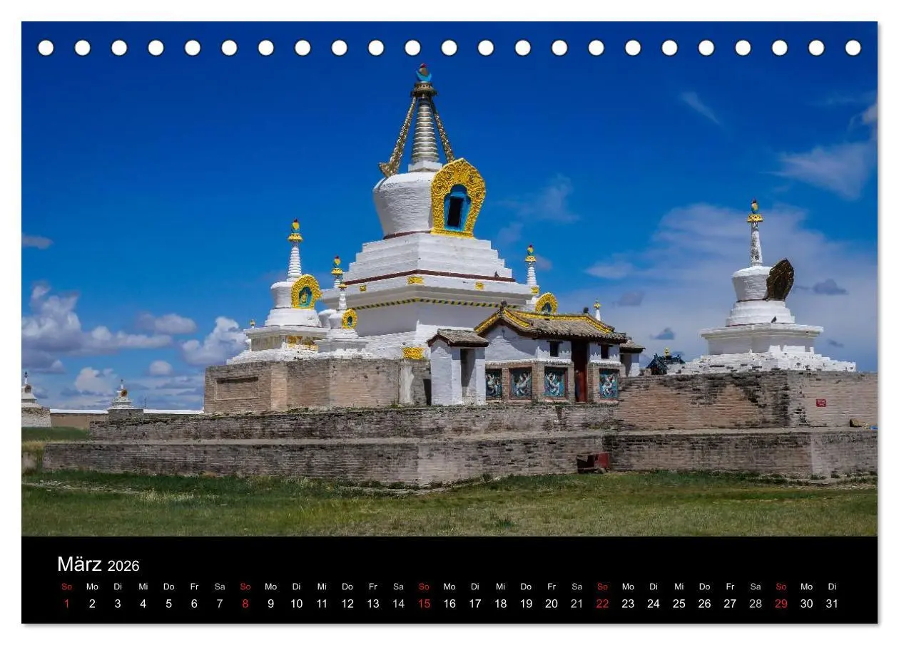 Bild: 9783457967256 | Mongolei - Zwischen Mittelalter und Moderne (Tischkalender 2026 DIN...